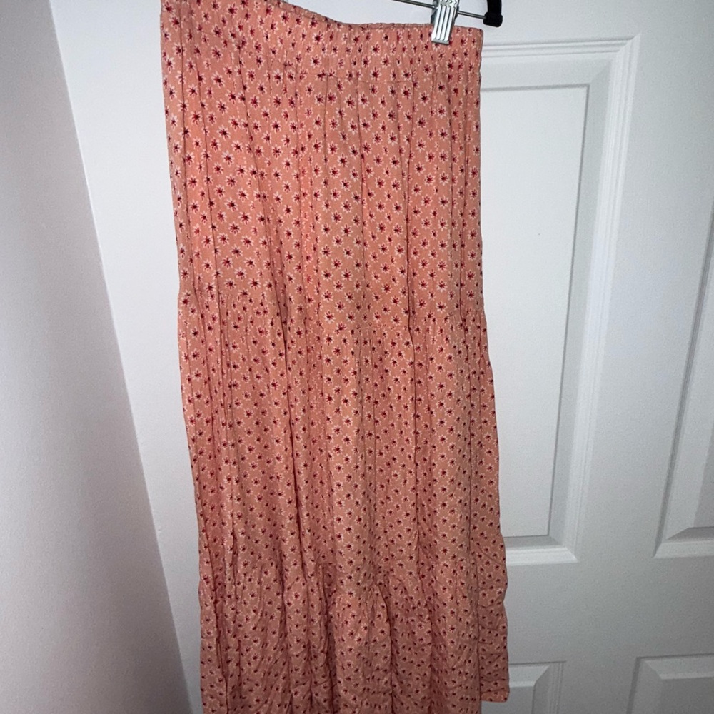 Floral Peach Skirt